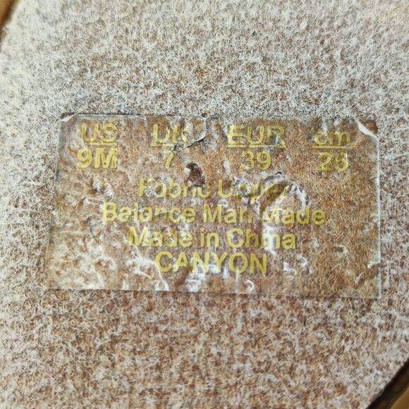 Franco Sarto Women's Canyon Taupe Synthetic Wedge Sandal Size 9M - Picture 8 of 9